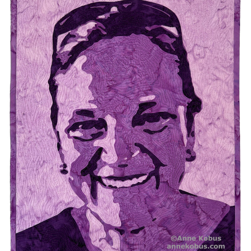 Self Portrait: I Shall Wear Purple